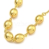 Rack Plating Brass Round Bib Necklaces for Women NJEW-C059-23G-1-2