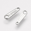 Tarnish Resistant 304 Stainless Steel Chain Tabs STAS-Q085-2