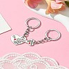 Valentine's Day Key & Heart Alloy Split Keychain KEYC-YW00054-2