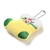 Christmas Theme Cloth Plush Doll Pendant Decorations HJEW-D030-01H-2