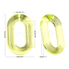 Transparent Acrylic Linking Rings X-TACR-R147-02-M-3