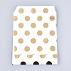 Polka Dot Pattern Eco-Friendly Kraft Paper Bags AJEW-M207-H01-03-1