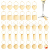 Acrylic Wine Glass Charms AJEW-GA00009-1