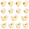 60Pcs 4 Styles Brass Beads KK-BBC0023-32-1