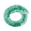 Gradient Color Natural Green Onyx Agate(Dyed & Heated) Beads Strands G-A252-A04-01-3