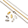 Craftdady DIY Brass Ball Chain Jewelry Making Kits DIY-CD0001-06-4