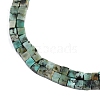 Natural African Turquoise(Jasper) Beads Strands G-B129-A20-01-4