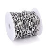 304 Stainless Steel Paperclip Chains CHS-F011-01B-P-4