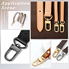 4Pcs Zinc Alloy Swivel Lobster Claw Clasps FIND-SP0005-65B-7