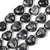 Natural Larvikite Beads Strands G-NH0069-A10-2