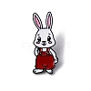 Rabbit Enamel Pins JEWB-D300-02EB-03-1