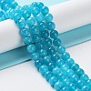 Dyed Natural Malaysia Jade Beads Strands G-G021-02A-02-2