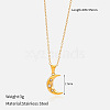 304 Stainless Steel Pendant Necklaces for Women FS-WG3C5F5-14-1