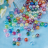 SUNNYCLUE 200Pcs 20 Colors Transparent Acrylic Beads DIY-SC0015-67-4