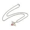 201 Stainless Steel Pendant Necklaces LS-NJEW-H030-06P-2