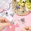 6Pcs 3 Styles Tibetan Style Alloy Pendants FIND-YW0011-65-3