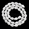 Natural White Jade Beads Strands G-B106-A31-01-3