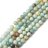 Natural Flower Amazonite Beads Strands LS-Z26N5017-2