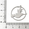 201 Stainless Steel Pendants STAS-G366-02P-06-3