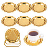 6Pcs Iron Tray AJEW-MB0001-17-1