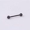 316 Surgical Stainless Steel Tongue Rings WGF0CE1-03-1