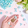 110Pcs DIY Gradient Color Style Jewelry Making Finding Kits KY-SP0001-67B-3