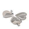 316 Stainless Steel Locket Pendants STAS-K321-12C-P-2