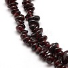 Natural Garnet Beads Strands X-G-P035-18-2