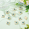 ARRICRAFT 20Pcs Alloy Rhinestone Pendants FIND-AR0002-87-5