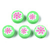 Handmade Polymer Clay Beads CLAY-N008-039F-1