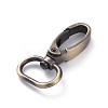 Alloy Swivel Lobster Claw Clasps PALLOY-WH0067-78AB-2