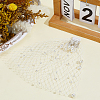 Polyester Fascinator Mesh Face Veil AJEW-CY0002-99-4