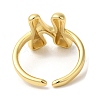 Brass Open Cuff Rings RJEW-U008-06N-G-3