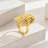 European Style Wheat Lucky Adjustable Cuff Ring LX5971-1-1