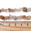 Natural Rutilated Quartz Beads Strands G-L493-10-2