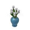Clay Tulip Flower Pot Ornaments PW-WG47265-02-1