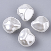 ABS Plastic Imitation Pearl Beads X-OACR-T022-02A-1