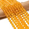 Imitation Austrian Crystal 5301 Bicone Beads GLAA-S026-6mm-12-3