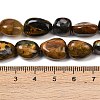 Natural Pietersite Beads Strands G-A286-A01-03-5