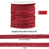 10Yards Polyester Lace Trim Ribbon OCOR-GF0004-83B-2