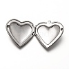 Non-Tarnish 316 Stainless Steel Locket Pendants STAS-P268-07P-3