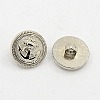 1-Hole Plating Acrylic Shank Buttons BUTT-D002-01-2