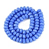 Opaque Glass Beads Strands GLAA-Q114-01A-B03-2