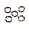 Brass Saw Cut Open Jump Rings KK-G514-01J-B-1