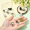 10Pcs 5 Styles Handmade Porcelain Beads PORC-CJ0001-41-4