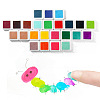 Plastic Craft Finger Ink Pad Stamps WG75845-M-4