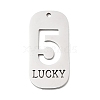 304 Stainless Steel Pendants STAS-D200-02F-P-1