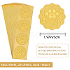 Self Adhesive Gold Foil Embossed Stickers DIY-WH0211-199-2