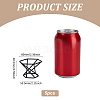 Iron Crystal Ball Holders ODIS-WH0030-150-2