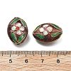 Handmade Cloisonne Beads CLB-Q002-08B-3